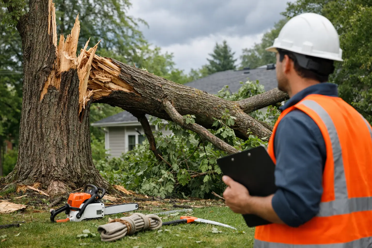 Storm Damaged Tree Help: What to Do First