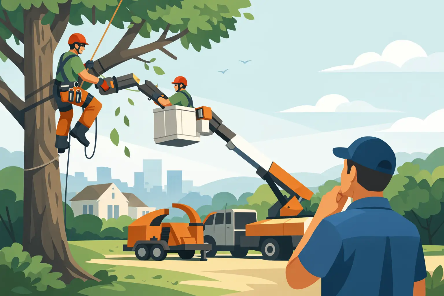 When Arborist Services Are the Safer Choice
