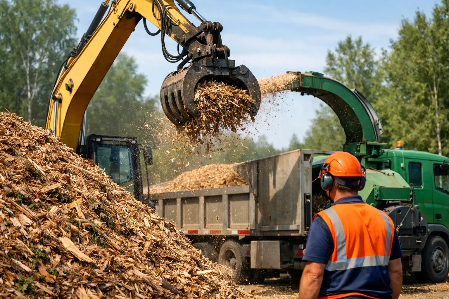 Wood Chip Removal: Clean, Safe Site Clearance